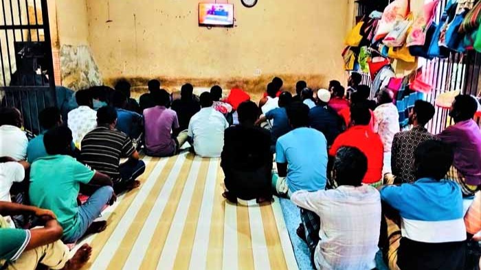 টাঙ্গাইলের কারাগারেও বিশ্বকাপ ফুটবলের উন্মাদনার ছোঁয়া