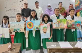 বিবি সরকারি বালিকা উচ্চ বিদ্যালয়ে গণঅভ্যুত্থান দিবস পালিত