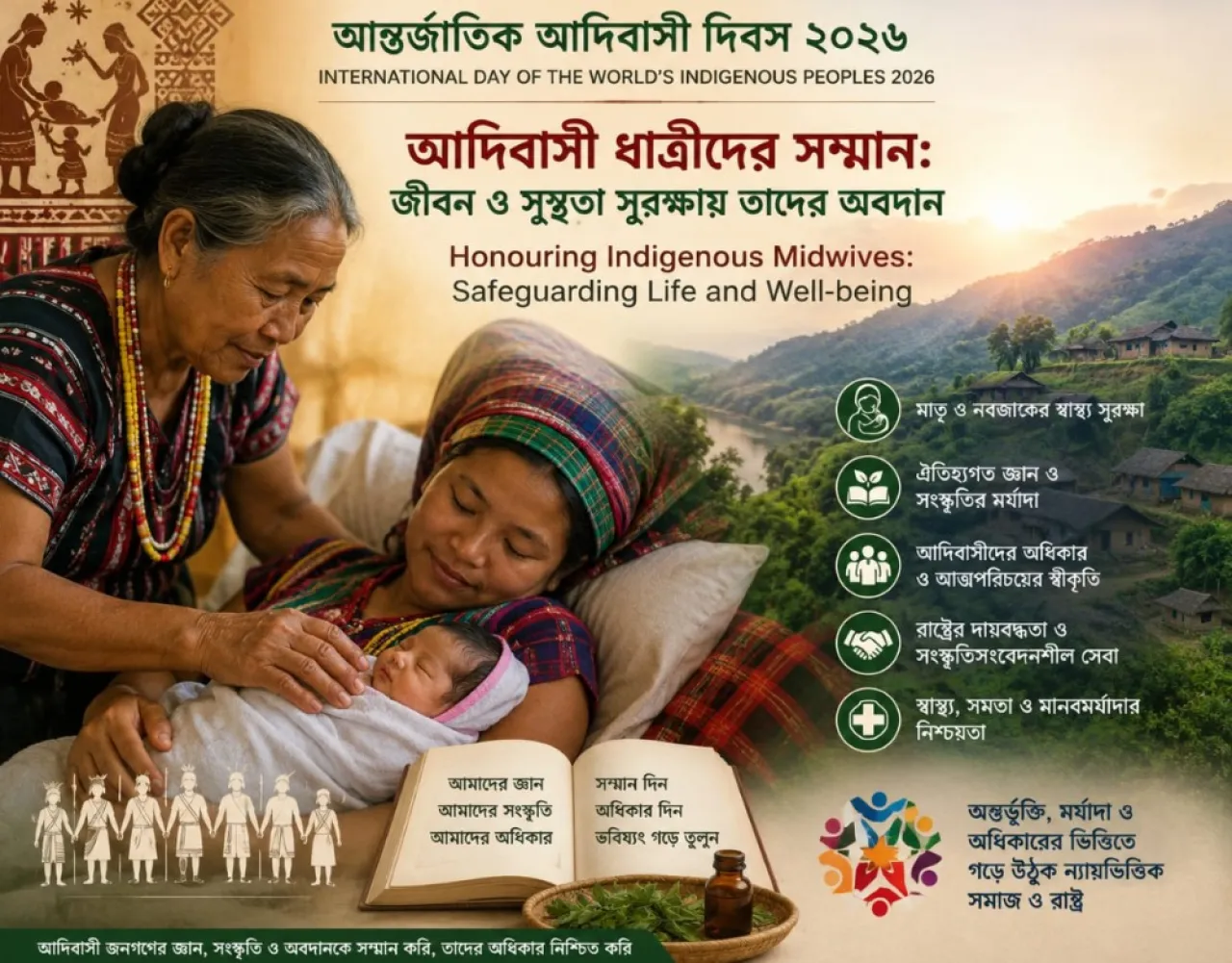 মধুপুর গড়ের বিপন্ন ‘আচিক’ ভাষা রক্ষার দাবি