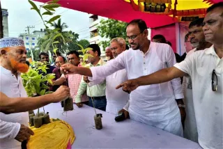 টাঙ্গাইলে বিএনপির প্রতিষ্ঠাবার্ষিকীতে বৃক্ষরোপণ ও চারা বিতরণ