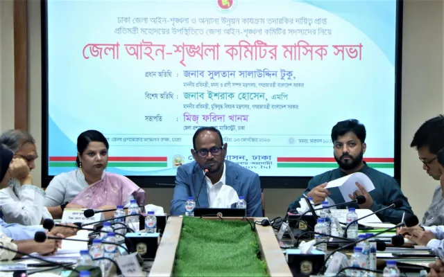 অপরাধপ্রবণ এলাকায় নজরদারি বাড়ানোর নির্দেশ প্রতিমন্ত্রীর