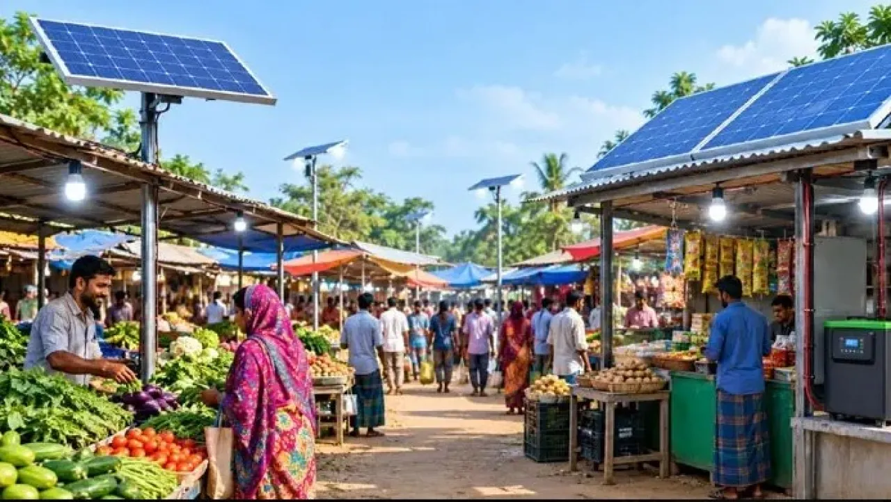 হাট-বাজারে সৌরবিদ্যুৎ ব্যবস্থা স্থাপন বাধ্যতামূলক