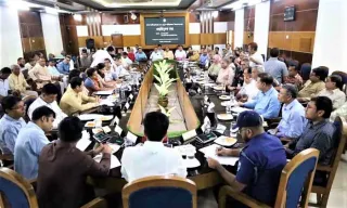 টাঙ্গাইলে দুর্গাপূজা উদযাপনে জেলা প্রশাসনের মতবিনিময় সভা