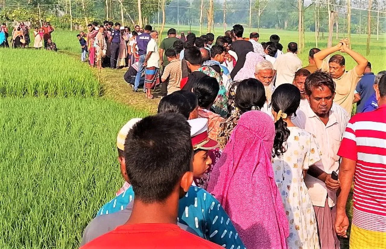 সখীপুরে ধানক্ষেত থেকে বৃদ্ধের মরদেহ উদ্ধার