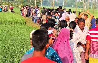 সখীপুরে ধানক্ষেত থেকে বৃদ্ধের মরদেহ উদ্ধার