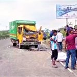 কালিহাতীতে কাভার্ডভ্যানের ধাক্কায় হেলপার নিহত