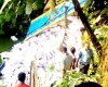 কালিহাতীতে দুর্ঘটনার কবলে সরকারি পাঠ্যবই বোঝাই ট্রাক